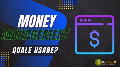 Money management per le scommesse: la strategia .